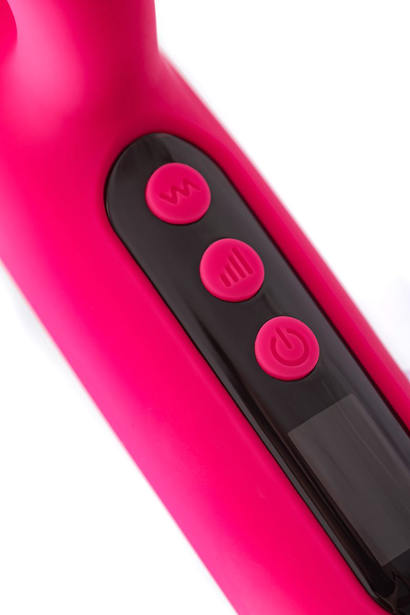 Вибратор для точки G с клиторальной стимуляцией eroTeq Rablock, розовый, 23,5 см