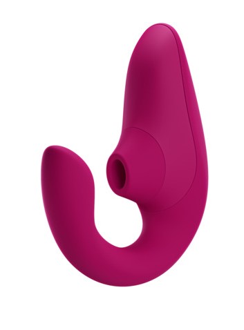 Бесконтактный клиторальный стимулятор Womanizer Blend, малиновый