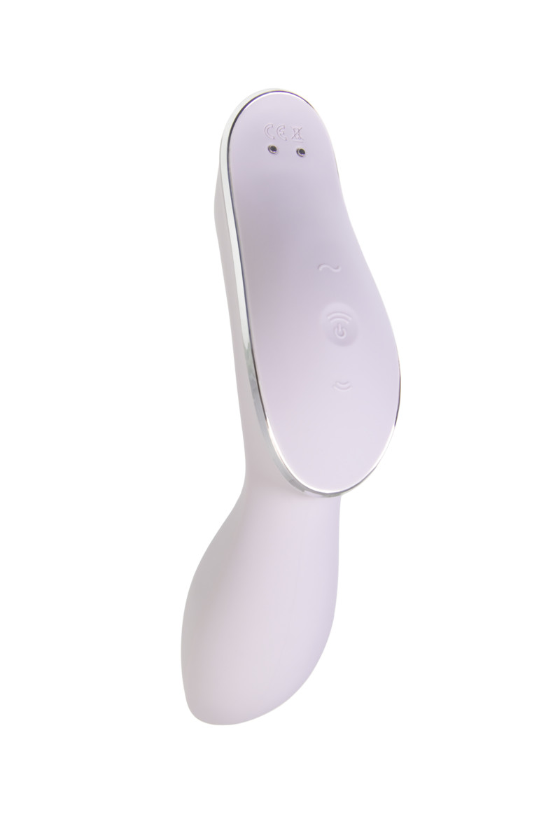 Вакуумный стимулятор клитора Satisfyer Curvy Trinity 2, фиолетовый