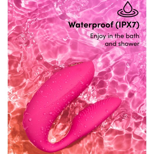 Смарт-вибратор для двоих We-Vibe Chorus Pro розовый