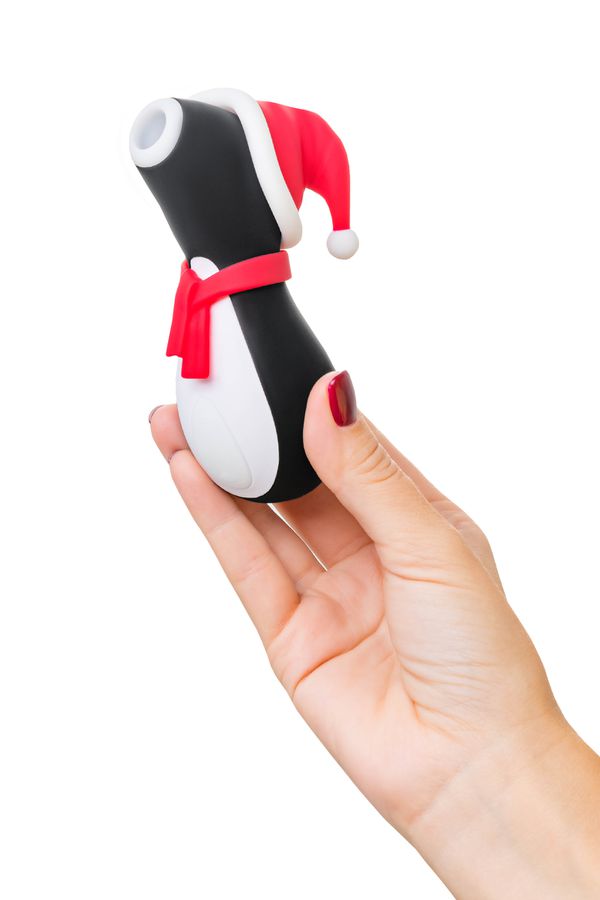 Вакуумно-волновой бесконтактный стимулятор клитора Satisfyer Pro Penguin Holiday Edition