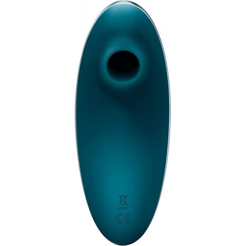 Вакуумно-волновой стимулятор клитора с вибрацией Satisfyer Vulva Lover 1 морская волна