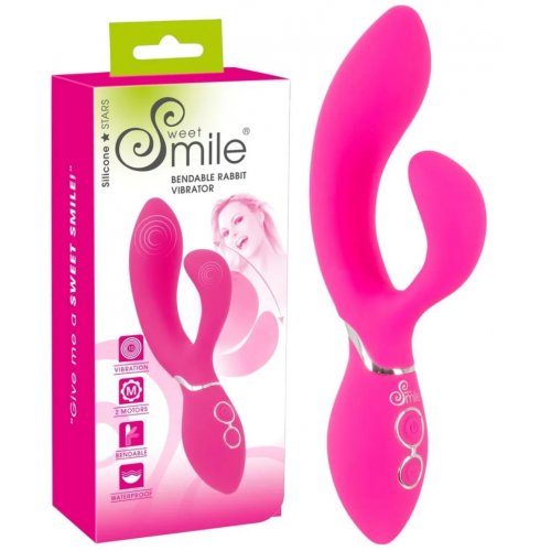 Вибратор Orion для точки G с клиторальным стимулятором Sweet Smile