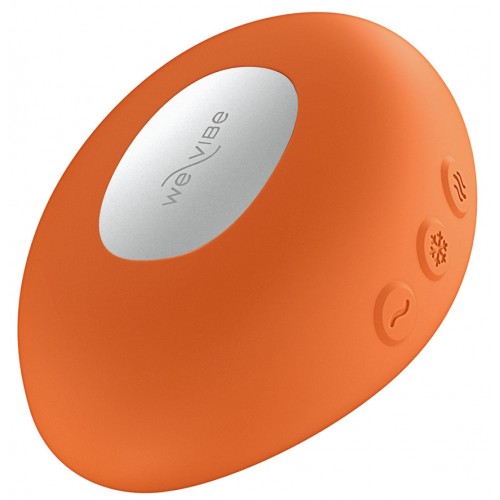 Клиторальный вибростимулятор We-Vibe Temp с функцией нагрева и охлаждения оранжевый