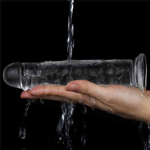 Прозрачный фаллоимитатор Lovetoy Flawless Clear Dildo 18 см