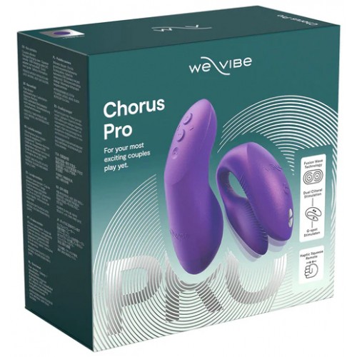Смарт-вибратор для двоих We-Vibe Chorus Pro фиолетовый