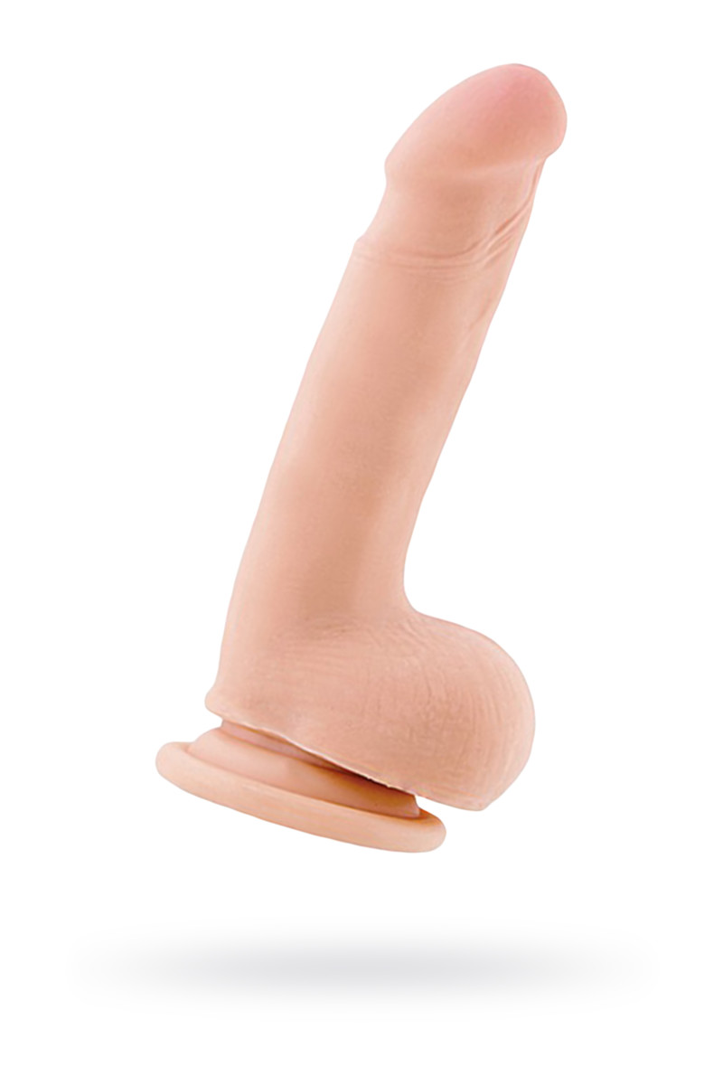 Реалистичный вибратор TOYFA RealStick Elite Vibro, 10 режимов вибрации, 18,5 см