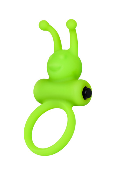 Эрекционное кольцо на пенис A-Toys by TOYFA, зеленый, 3,1 см