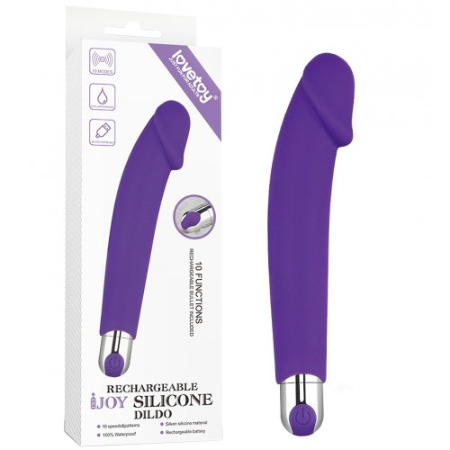 Классический перезаряжаемый вибратор Lovetoy IJoy Silicone Dildo