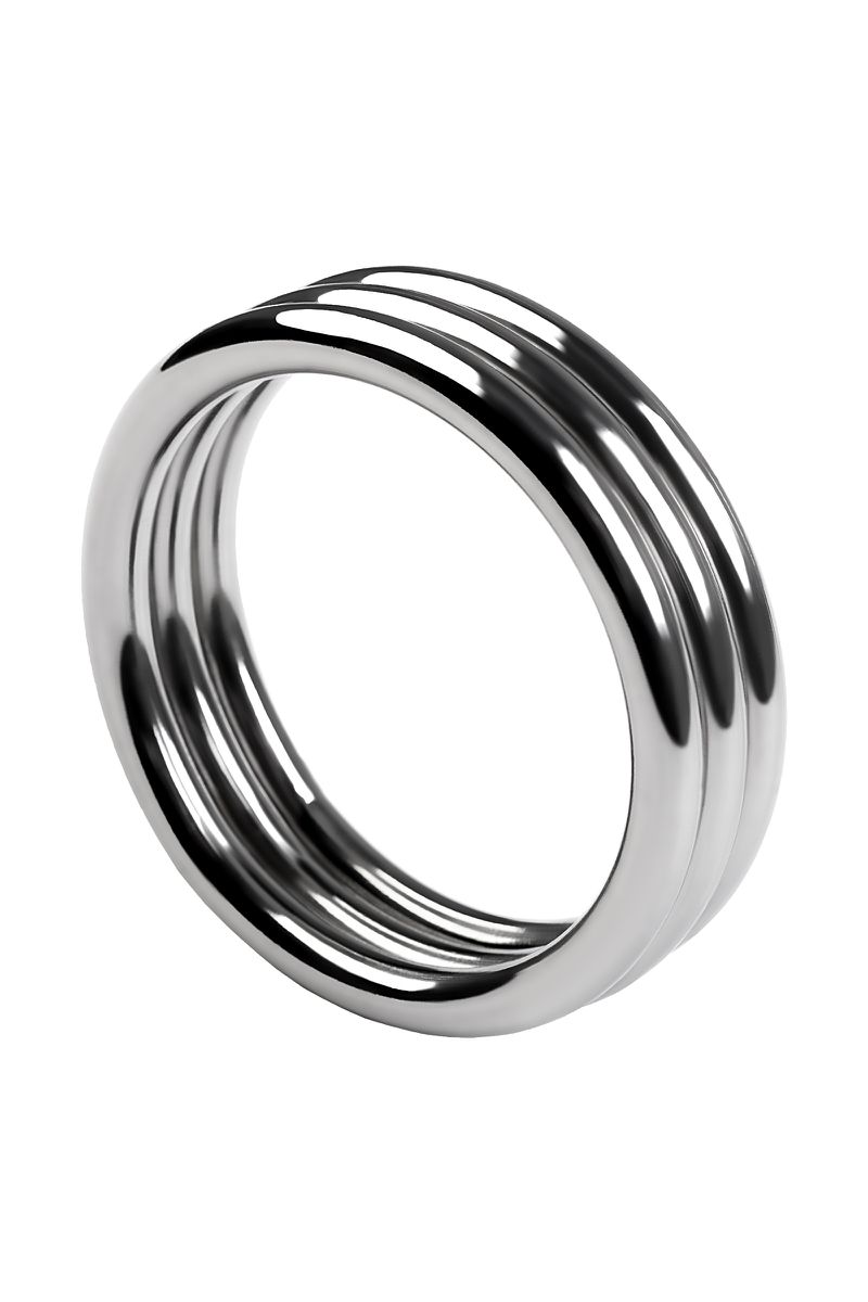 Кольцо на пенис TOYFA Metal, серебряное, 4,3 см