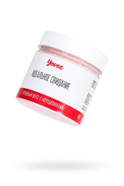 Мусс для душа с афродизиаками Yovee by Toyfa с ароматом клубники и шампанского, 150мл