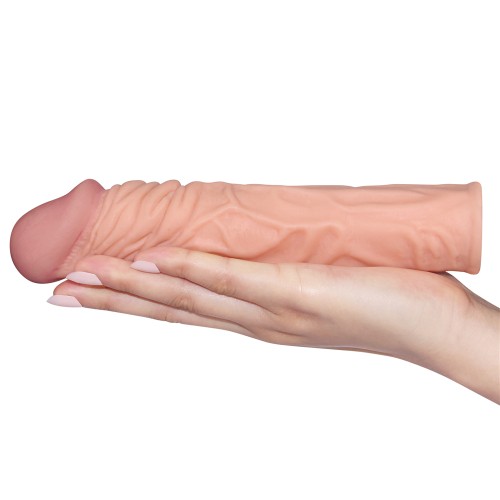 Удлиняющая насадка на пенис Lovetoy LV1052F Penis Sleeve телесная + 5 см