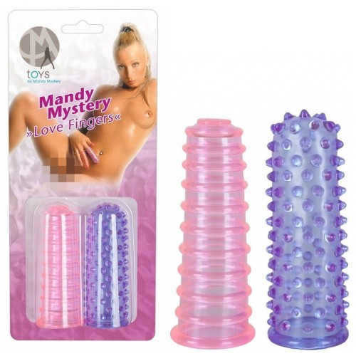 Рельефные насадки на пальцы Orion Love Fingers