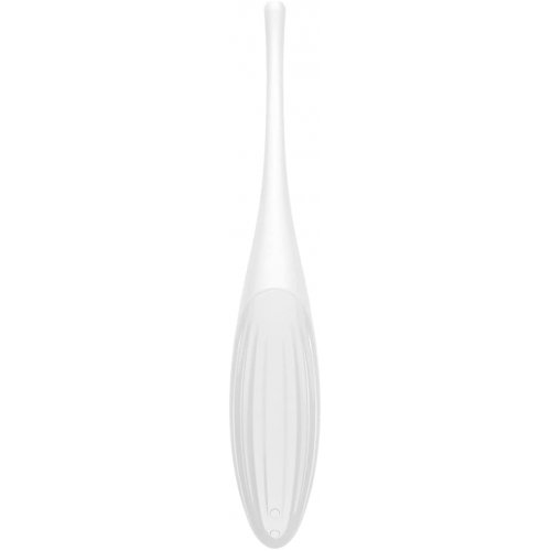 Точечный смарт-стимулятор с вибрацией Satisfyer Twirling Joy белый
