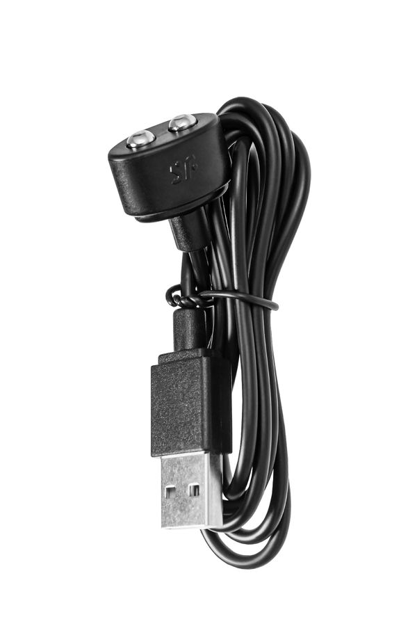 Вакуумно-волновой стимулятор клитора Satisfyer Magnetic Deep Pulse, черный, 11 см