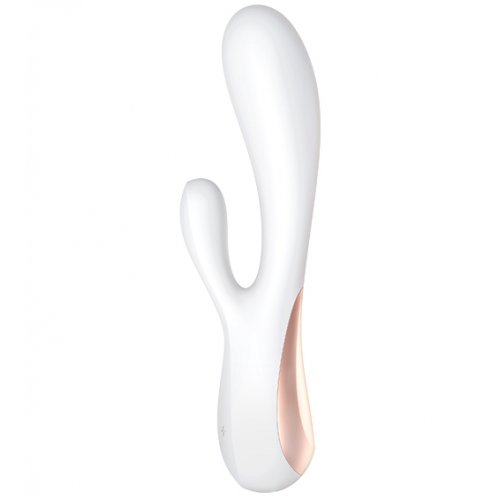 Вибратор Satisfyer Mono Flex с возможностью управления через смартфон белый