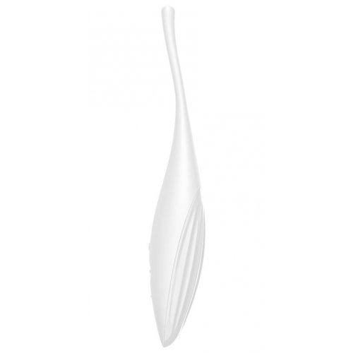 Точечный смарт-стимулятор с вибрацией Satisfyer Twirling Joy белый