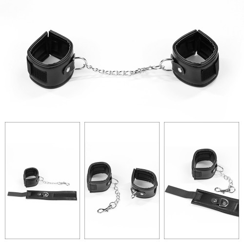 Набор Lovetoy Deluxe Bondage Kit (маска, кляп, наручники, плеть)