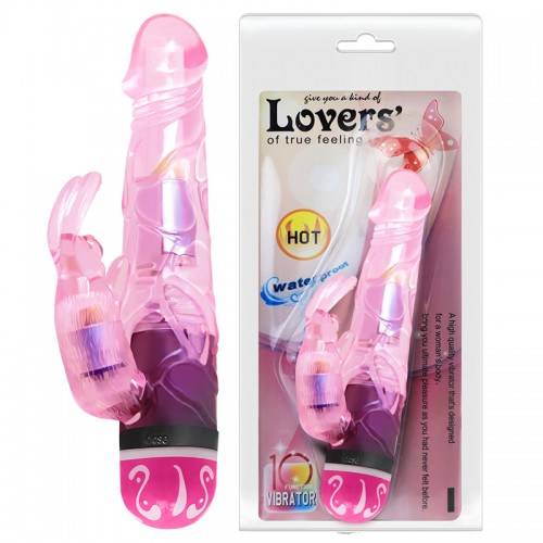 Вибратор Baile Lovers с клиторальной стимуляцией