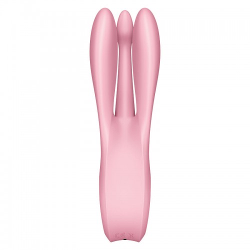 Вибростимулятор клитора и половых губ Satisfyer Threesome 1 розовый