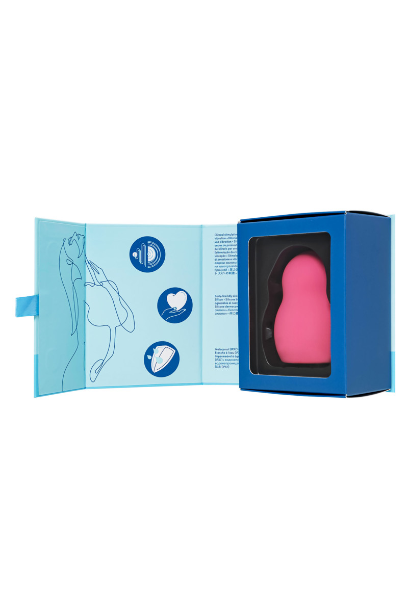 Вакуумный стимулятор клитора Satisfyer Pro To Go 1, красный