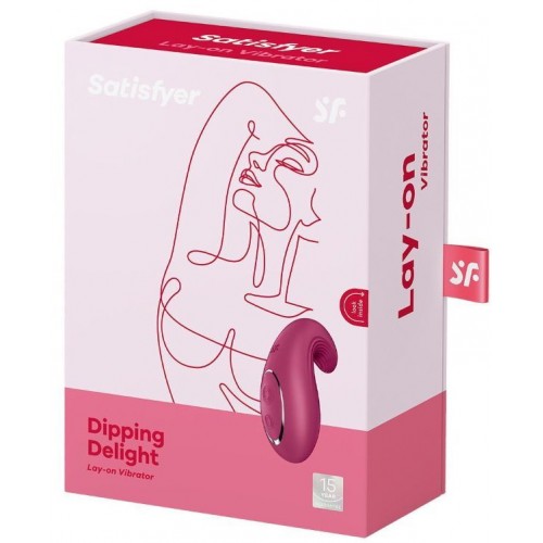 Клиторальный вибростимулятор Satisfyer Dipping Delight розовый