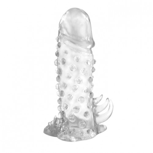 Насадка на пенис Baile с клиторальным стимулятором Brave Man