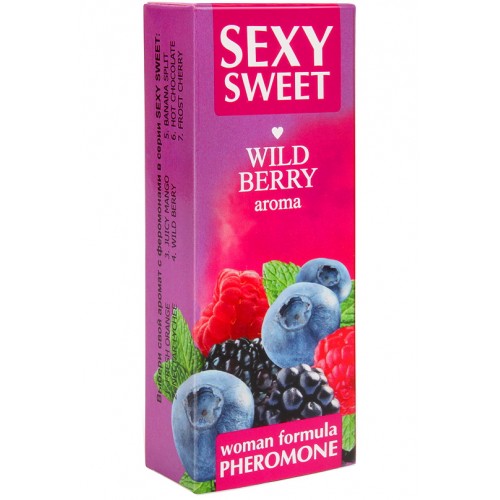 Парфюмированное средство для тела Биоритм Sexy Sweet Wild Berry с феромонами 10 мл