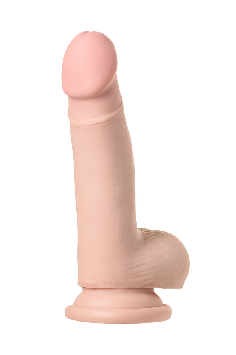 Реалистичный вибратор TOYFA RealStick Elite Vibro, 10 режимов вибрации, 18,5 см