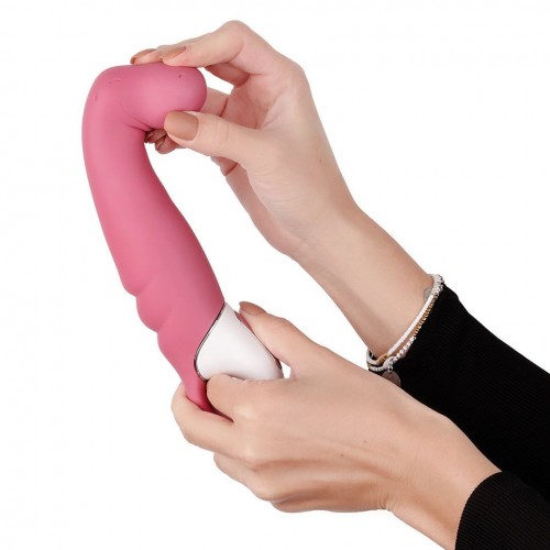 Вибратор для точки G Satisfyer Petting Hippo tester