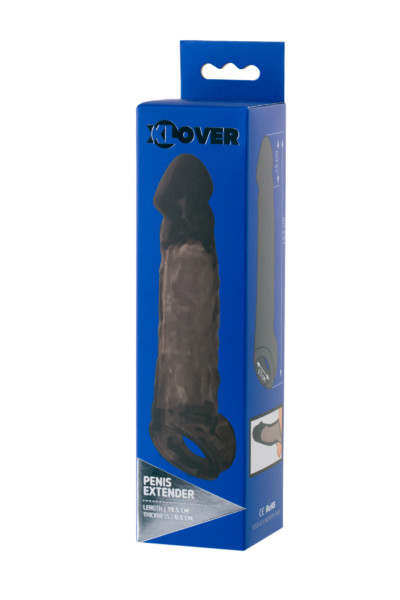 Насадка Toyfa XLover, для увеличения размера, 19.5 см