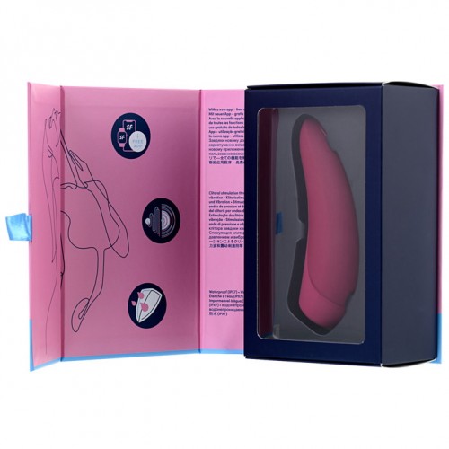 Вакуумный стимулятор Satisfyer Curvy 1+ Rose Red с дистанционном управлением