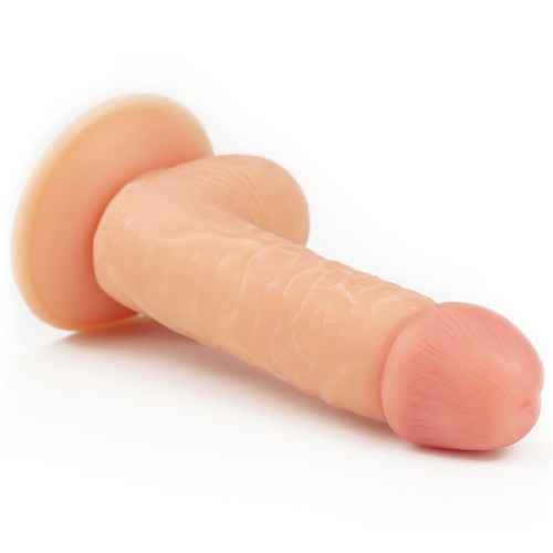 Реалистичный фаллоc на присоске Lovetoy The Ultra Soft Dude 18 см