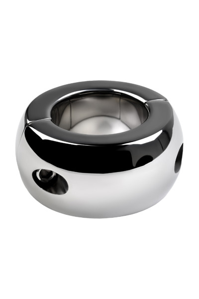 Утяжелитель на мошонку TOYFA Metal, серебряный, 420 г