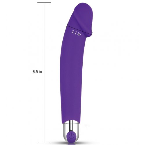 Классический перезаряжаемый вибратор Lovetoy IJoy Silicone Dildo