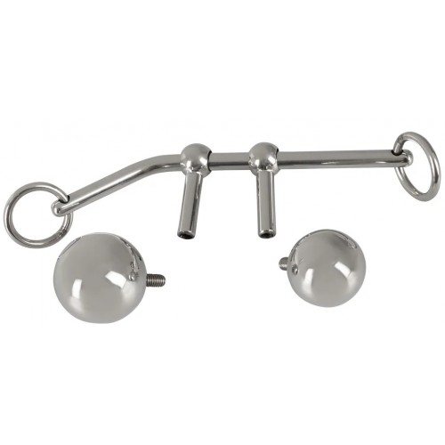 Набор для бондажа с металлическим аналлоком и веревкой Orion Bondage Plugs With Rope