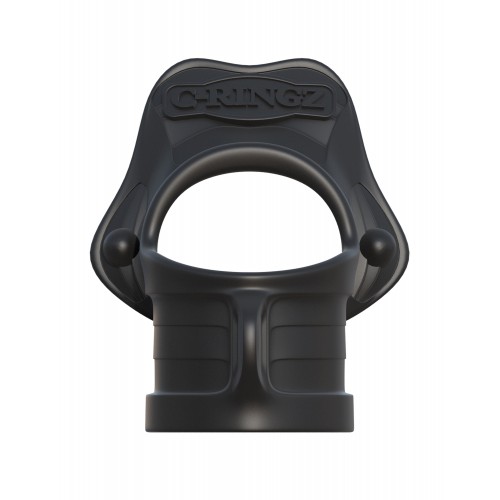 Кольцо PipeDream на пенис и утяжка на мошонку Fantasy C-Ringz Rock Hard Ring & Ball Stretcher
