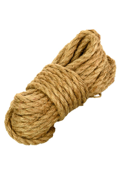 Джутовая веревка Toyfa, бежевая, 10 м