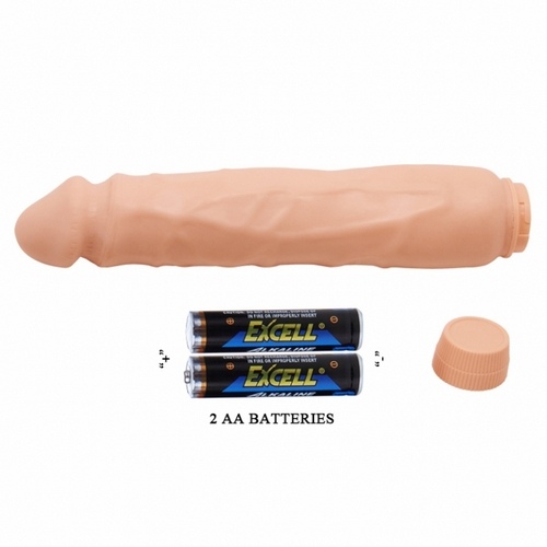 Вибратор Baile Rambone Dick из киберкожи, 25 см