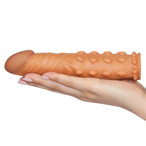 Удлиняющая насадка на пенис Lovetoy LV1054B X-Tender Penis Sleeve + 5 см