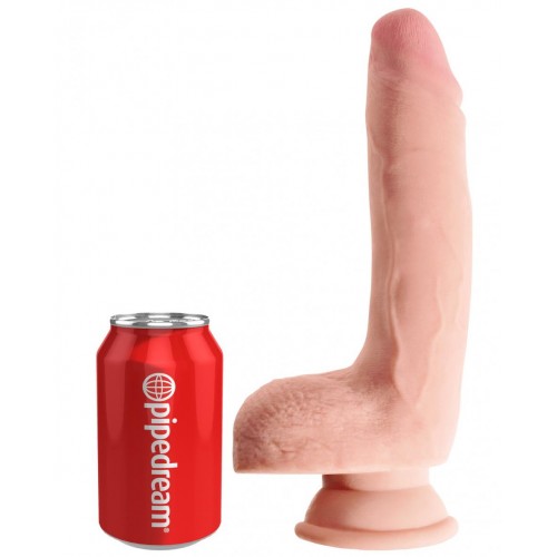 Крупный фаллоимитатор на присоске PipeDream King Cock Plus Triple Density 24 см