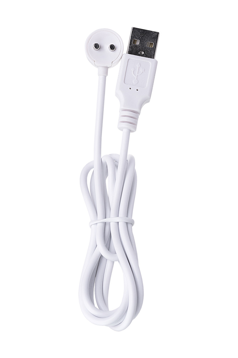 Вибратор с клиторальным стимулятором JOS BALLE, с движущимися шариками, розовый, 23 см