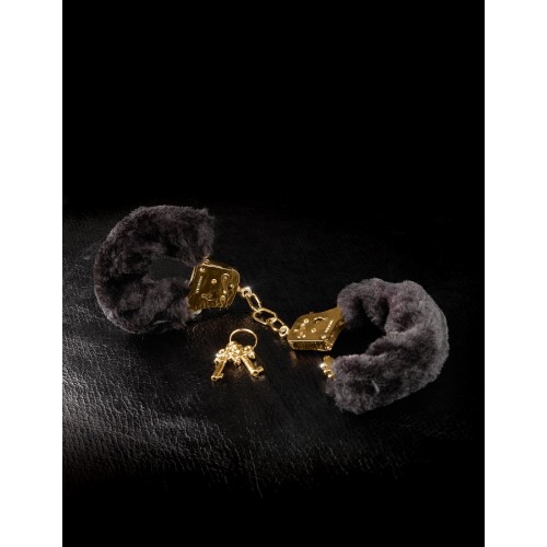Наручники PipeDream FF Gold Deluxe Furry Cuffs