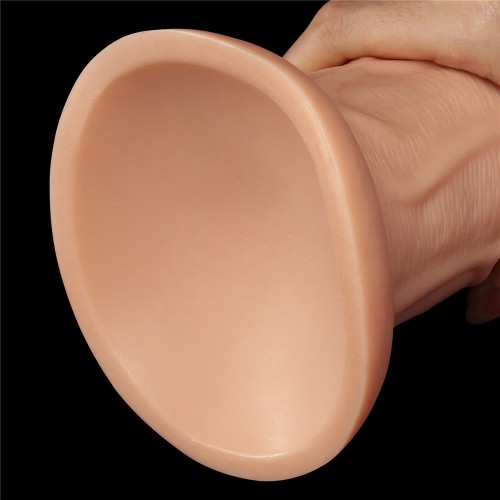 Фаллоимитатор Lovetoy реалистичый с присоской LoveToy Curved Dildo 24 см