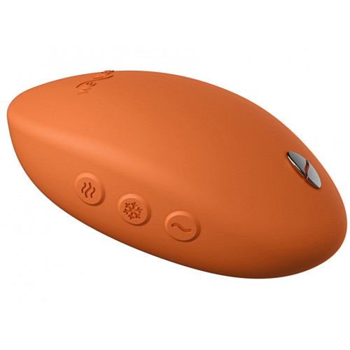 Клиторальный вибростимулятор We-Vibe Temp с функцией нагрева и охлаждения оранжевый