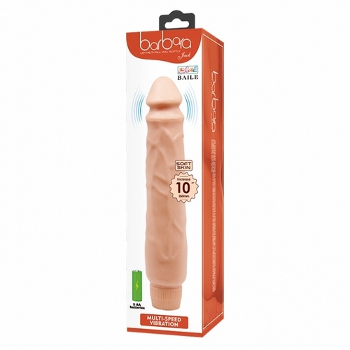 Вибратор Baile Rambone Dick из киберкожи, 25 см