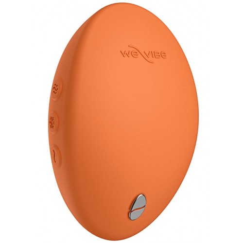 Клиторальный вибростимулятор We-Vibe Temp с функцией нагрева и охлаждения оранжевый