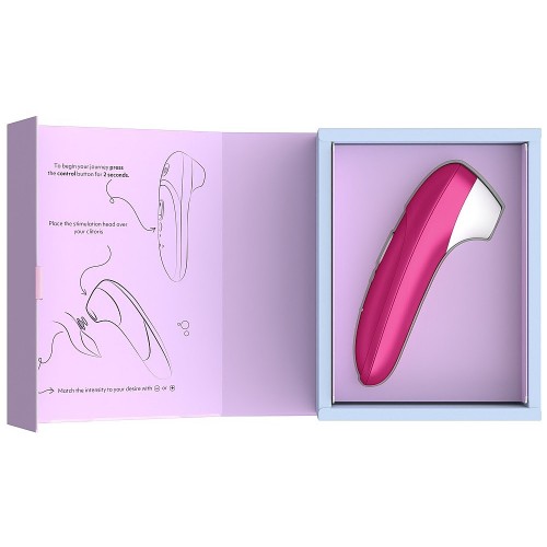 Бесконтактный клиторальный стимулятор Womanizer Pro розовый