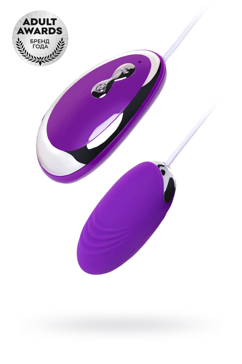Виброяйцо TOYFA A-Toys , Фиолетовый, 6,5 см