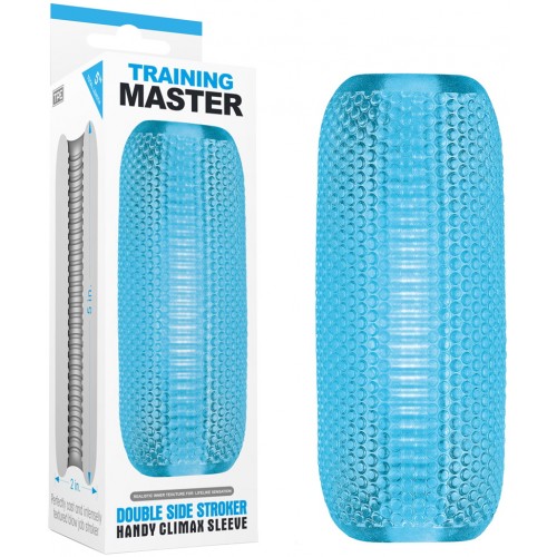 Двусторонний прозрачный мастурбатор Lovetoy Training Master Double Side Stroker